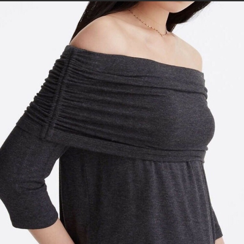 Lou & Grey Off Shoulder Knit Top